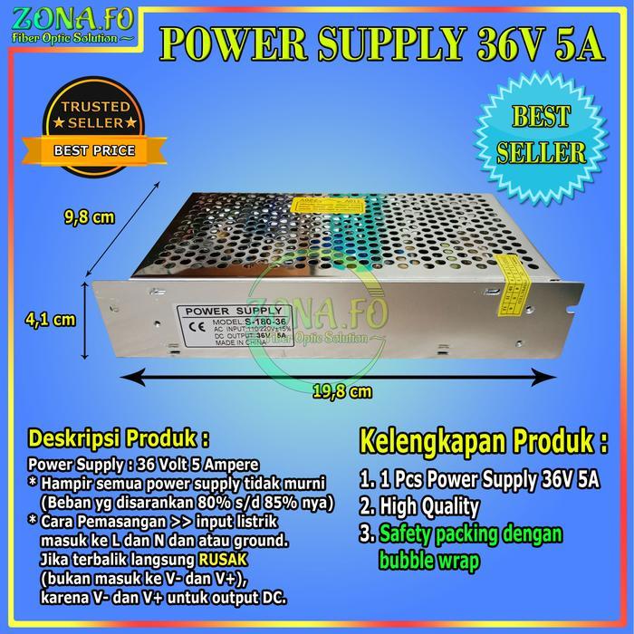 Power Supply 36V 5A Switching Power Supply 36V 5A PSU 36V 5A Switching