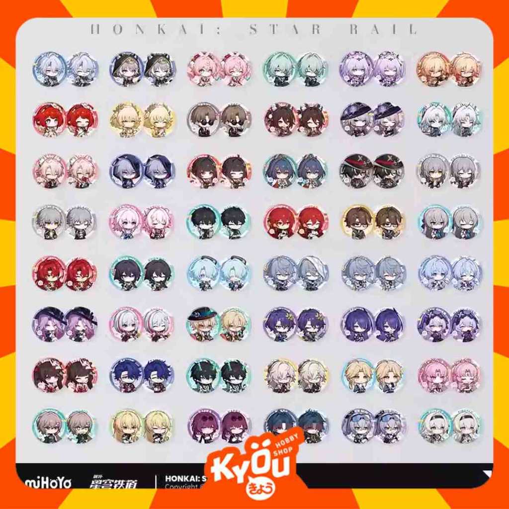 Skott - Tribbie - Herta - Moze - Lingsha - Fugue - Topaz - Dr. Ratio - Feixiao - Stelle - March 7th 