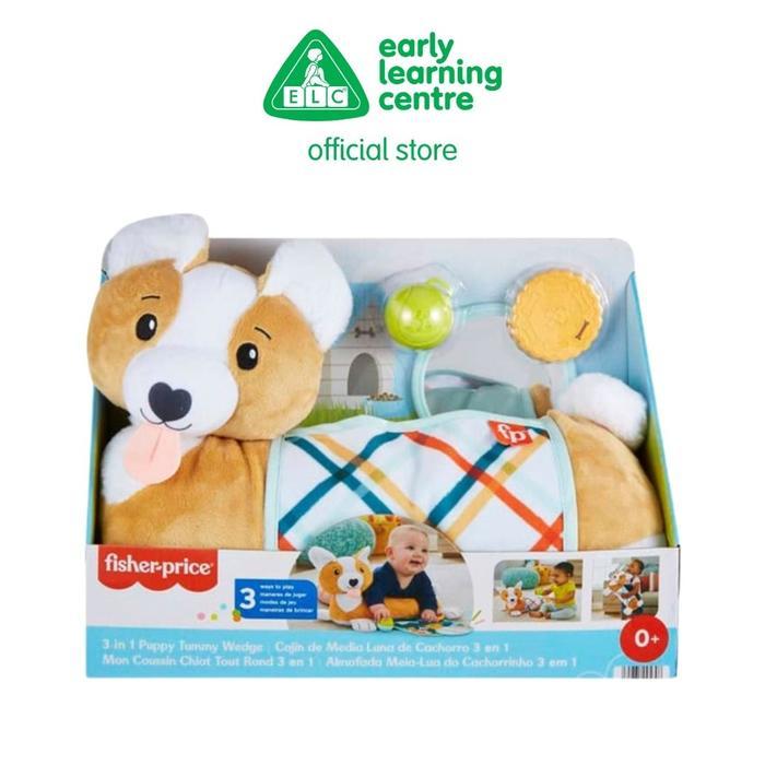 TERMURAH Fisher Tummy Time Puppy Wedge - Mainan Boneka Anjing Bayi READY STOCK