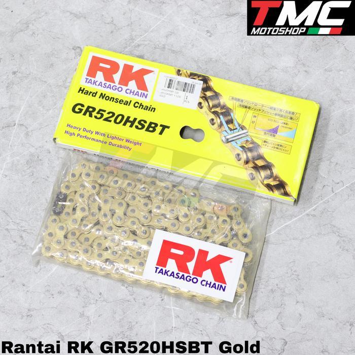 Rantai Rk Takasago Chain 520 Hsbt Zx25R Ninja250 Cbr250Rr Mt25 R25