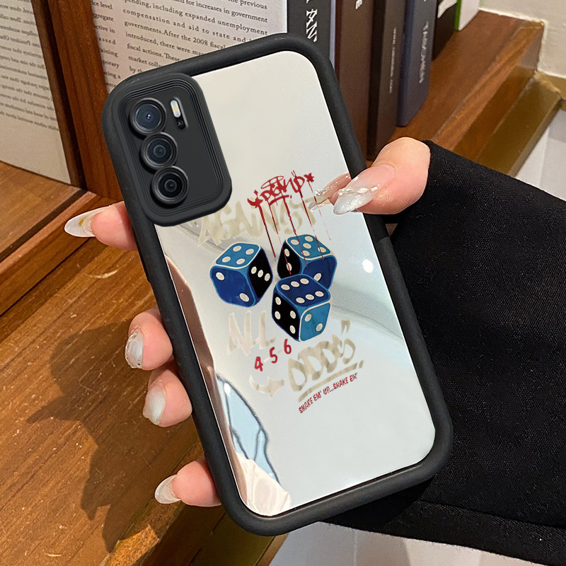 Casing Hp OPPO A16 OPPO A16s OPPO A54s Case Casing Mesin Pola Kasus cermin tangga Kasus ponsel HP Ka