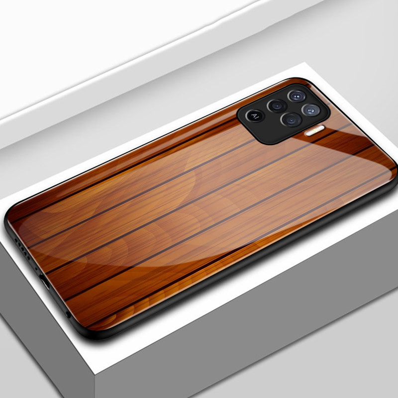 Casing Hp Untuk OPPO A94 Reno 5F Reno 5 Lite F19 Pro Case Casing HP Softcase ponsel niche mewah tepi