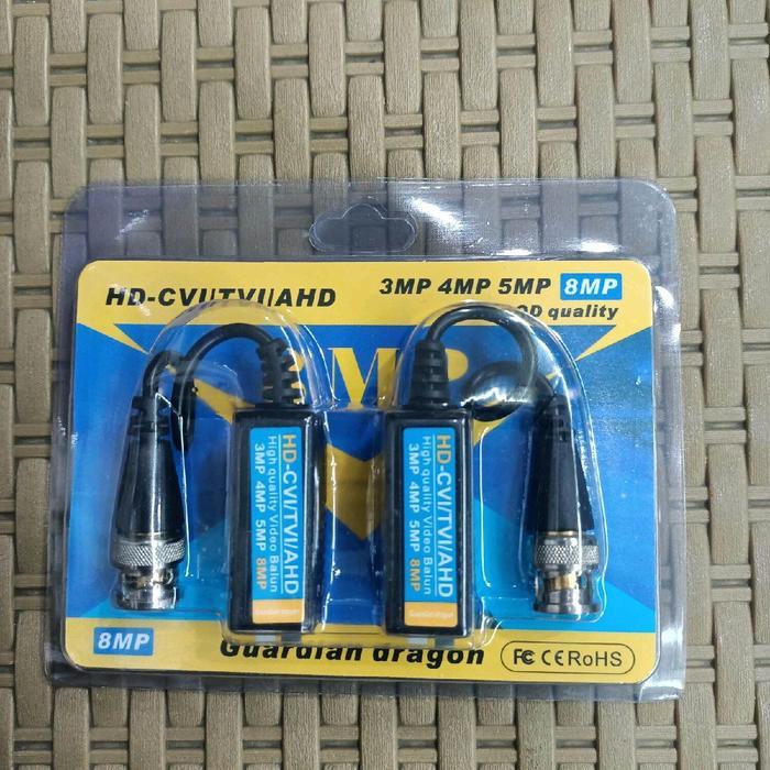 [] VIDEO BALUN CCTV 2MP 5MP 8MP VIDEO BALUN PASIF VIDEO BALUN CCTV PASIF Accessories