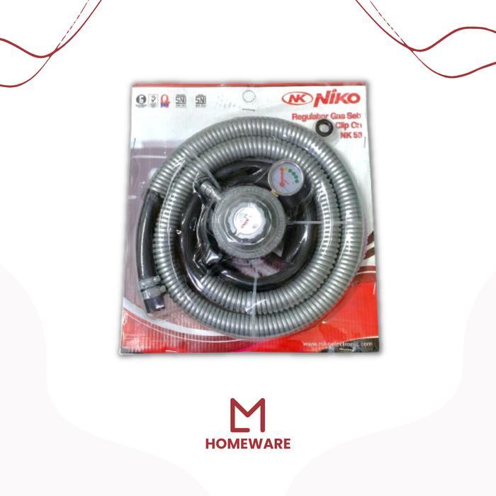 PAKET HEMAT Regulator + Selang Niko / Regulator Niko / Regulator Gas /
