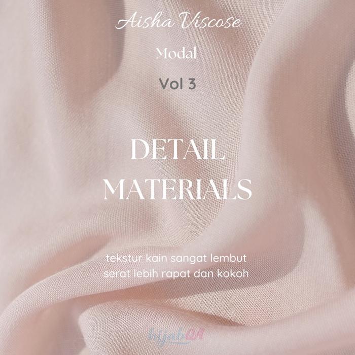 Hijabqa - Aisha Viscose Pashmina (Aisha Ibrahim X Hijabqa)