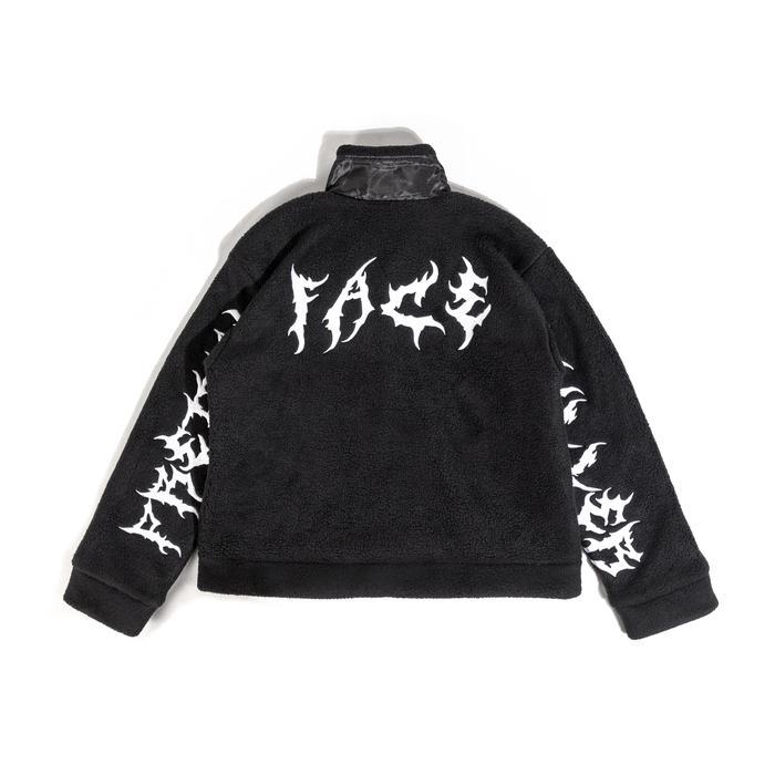 SHERPA JACKET FACE BLACK AFTERSUNDAYS