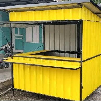 booth container 200 x 200 x 150 - ukuran 200x200x150