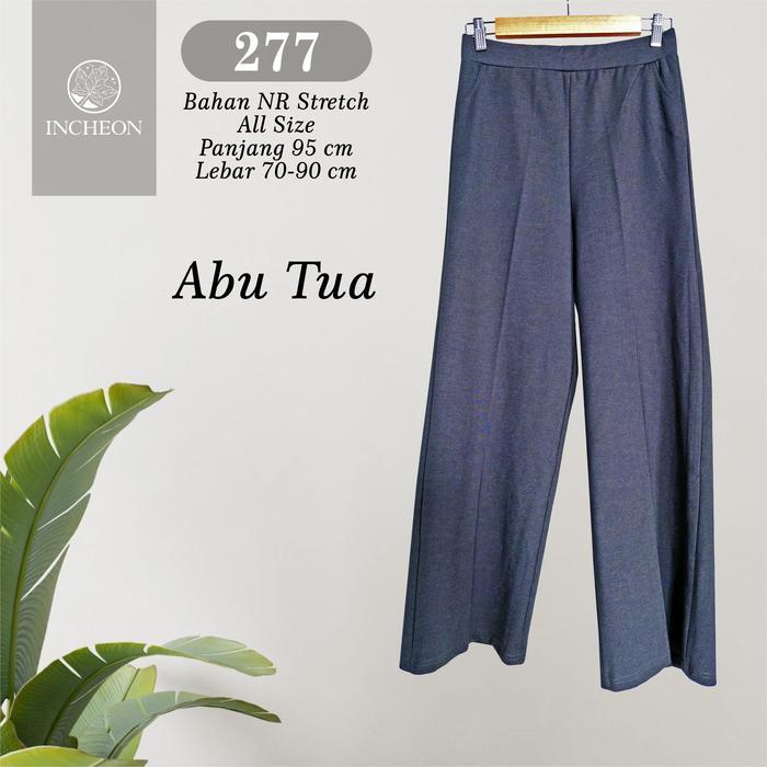 TERLARIS CELANA KULOT WANITA PANJANG BAHAN KAOS - 277