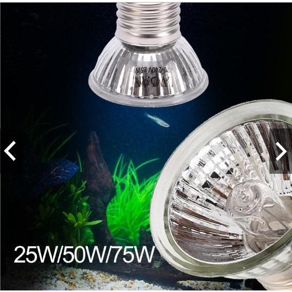 N3W TERMURAH 15w 25w 50w 75w Lampu Pengganti Matahari Halogen UVA UVB 3.0