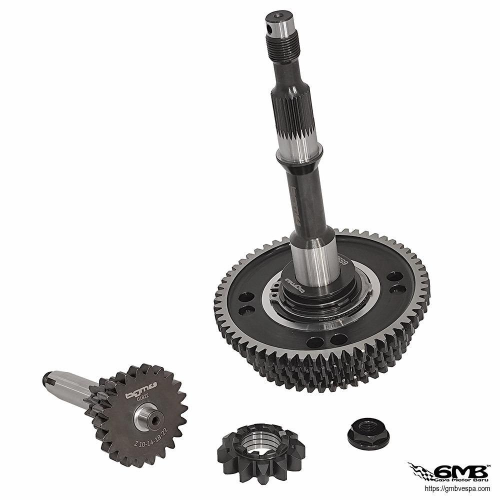 BGM Pro Gigi 4 Speed Set Vespa PTS Touring