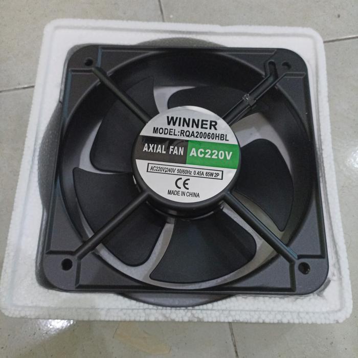 PROMO Kipas AC Fan AC 20x20 cm WINNER Fan Pendingin Kipas Fan Panel 20 cm