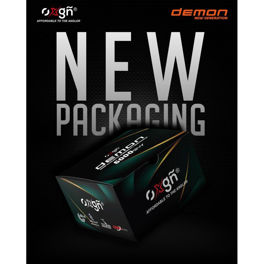 Reel Pancing Sw Oxgn Demon New Gen 4.0 12+1 Bb 1000-6000 Power Handle Saltwater