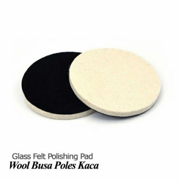 Felt Polishing Pad/Pad Poles Kaca