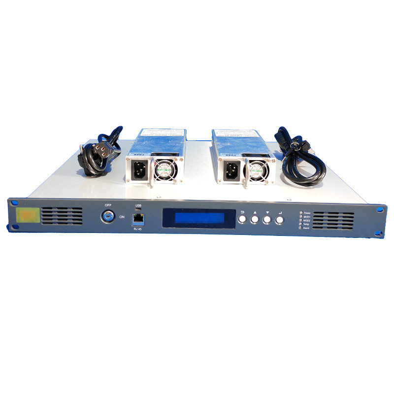JUAL  Professional 1550nm FTTH CATV Direct Modulation Optical Transmitter - 7~10dBm High Power, 25km