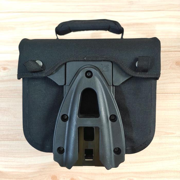 Bekas - Tas Mini O Bag Original Brompton Black Reflector