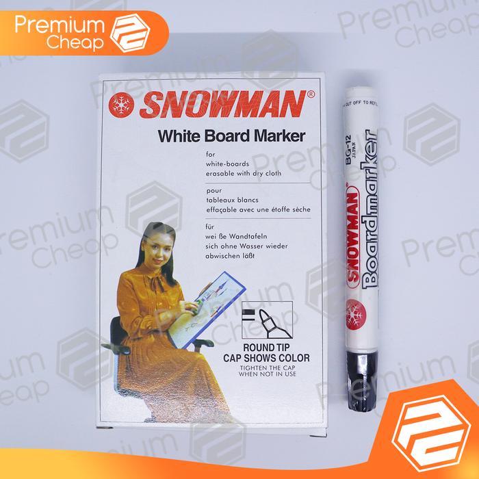 Spidol Snowman Whiteboard (per lusin)