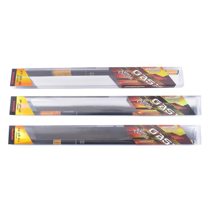 Joran Tegek MAGURO OASIS 360 450 540 630 Zoom Pole Carbon Keryu Kaku Ruas Panjang ~ Indonesia