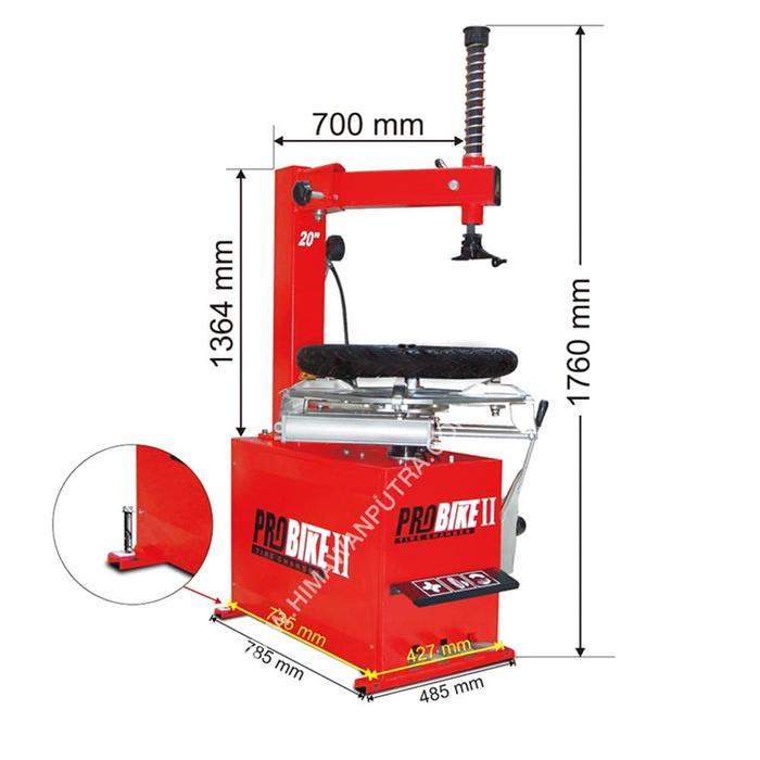 PROBIKE II TIRE CHANGER GANTI / BUKAAN BAN MOTOR DAN MOBIL [VOUCHER]
