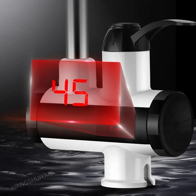 Electric Water Faucet Instant Water Heater Kitchen Hot Faucet Heater 220V Heating Faucet