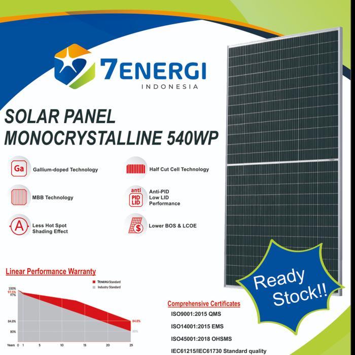 Solar panel 540WP Monocrystalline