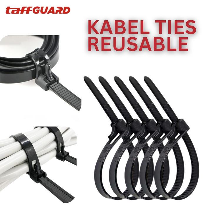Kabel Ties / Kabel Tis Cable Organizer Reusable