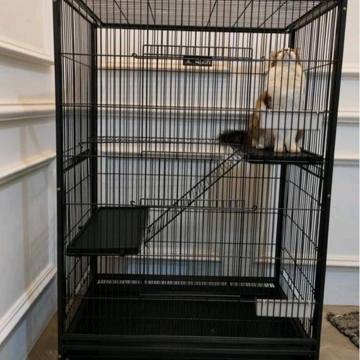 kandang tingkat octagon cat 10