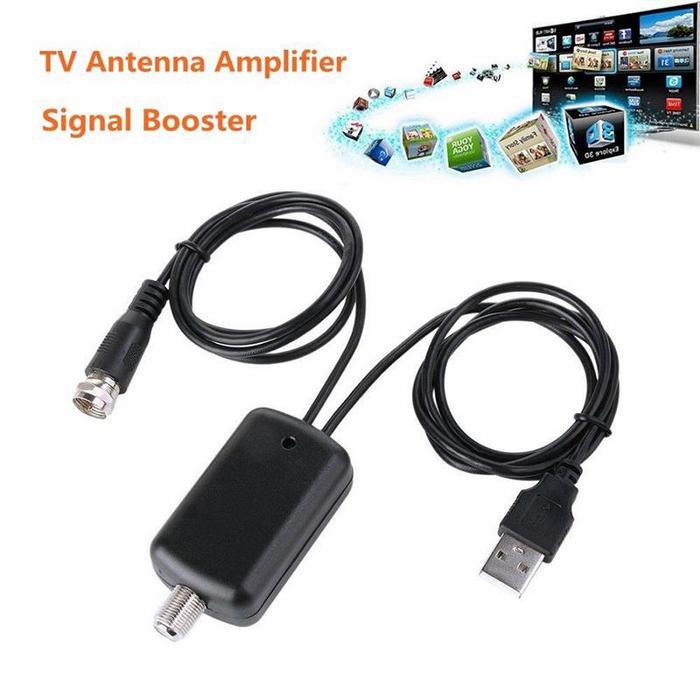 Alat Penguat Sinyal Boster Antena TV Digital Amplifier