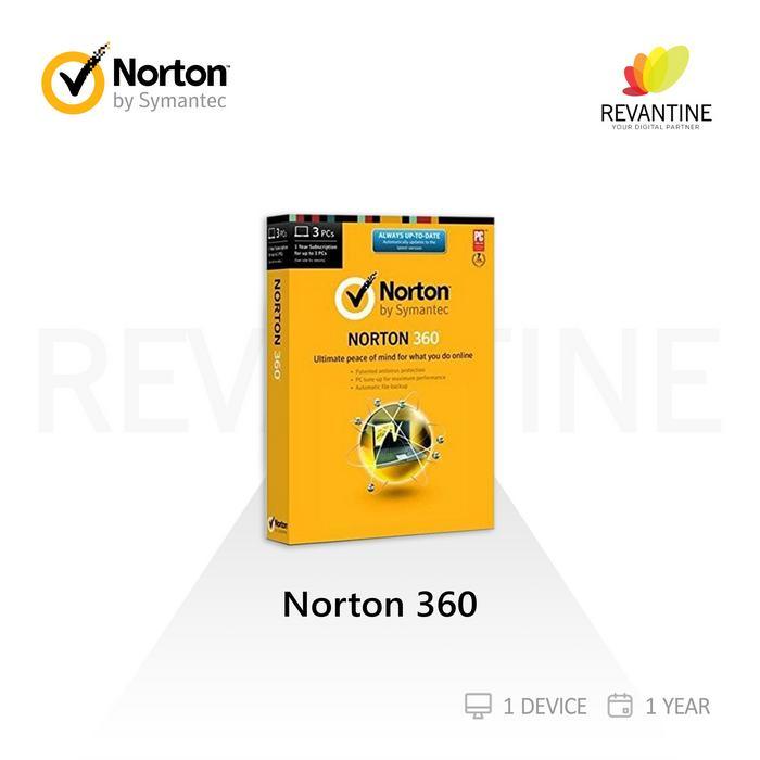 Antivirus Norton 360 1 PC 1 Tahun