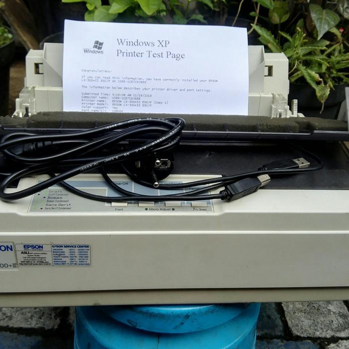 Printer EPSON LX 300+II, Epson LX 300+ll.