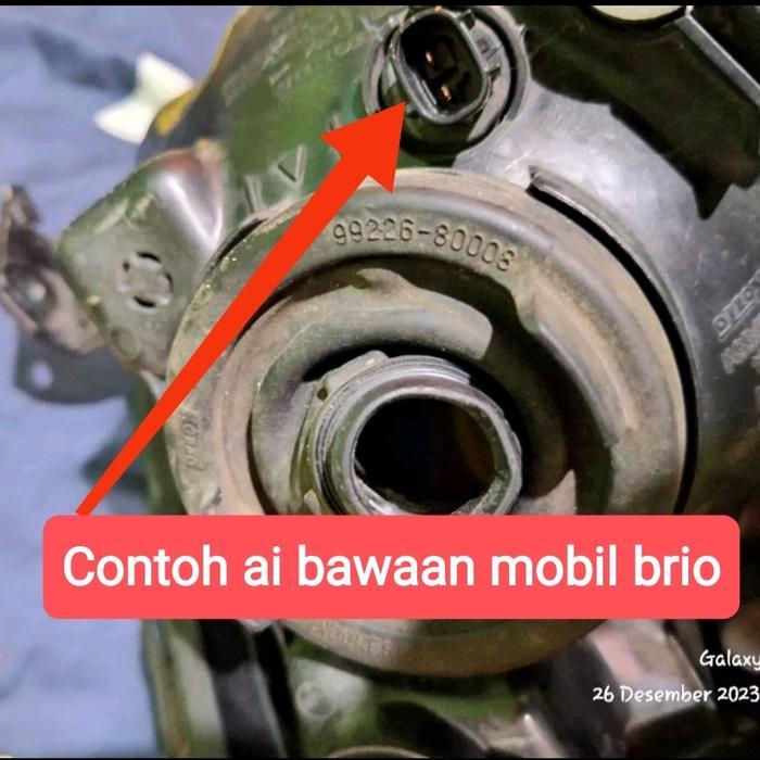 SOKET FITTING LAMPU SERI KECIL SENJA HONDA BRIO MOBILIO