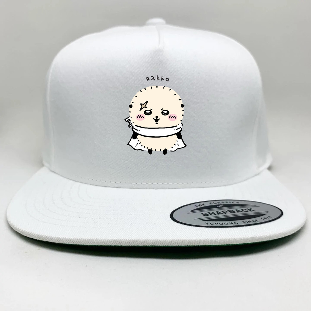 Topi Snapback Chiikawa Nanka Chiisakute Kawaii Yatsu Character Rakko