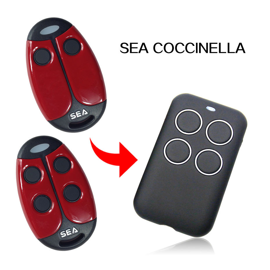 SEA COCCINELLA Remote Control 433mhz Gate Remote Control SEA Garage Door Remote Control 433.92MHz