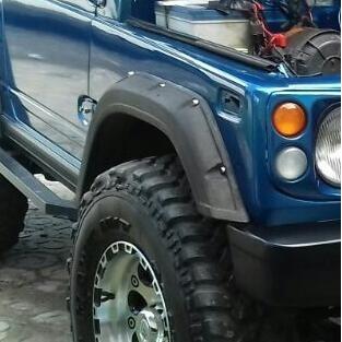 Ready Over Fender Jimny "Bahan Karet" model Kotak JDM for Suzuki Jimny