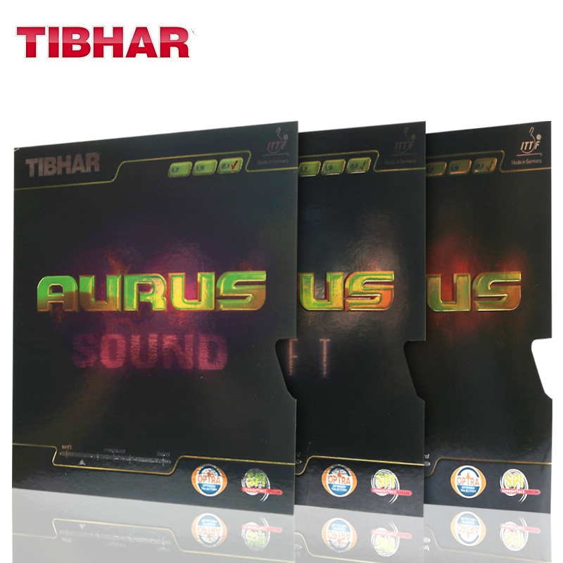 TIBHAR high quality table tennis rubber  AURUS SOUND/AURUS SOFT ping pong racket pimples in rubbers