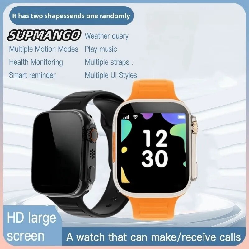 C800 The New WatchUltra Bluetooth Connected Smartwatch Sports Watch Multi Purpose Call Sports For An