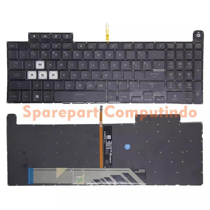 Keyboard Asus TUF Gaming F15 FX507 FX507Z FX507ZC FX507ZM FX507VV Backlight
