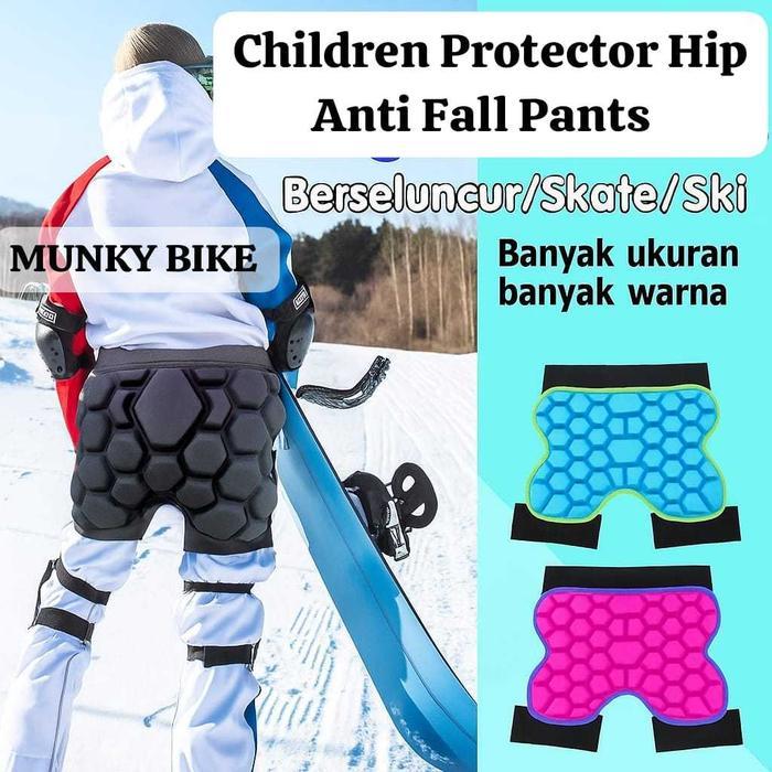 Celana Pendek Anti-Fall Pants Roller Skating Hip Protection Cushion Pelindung Pantat Anak