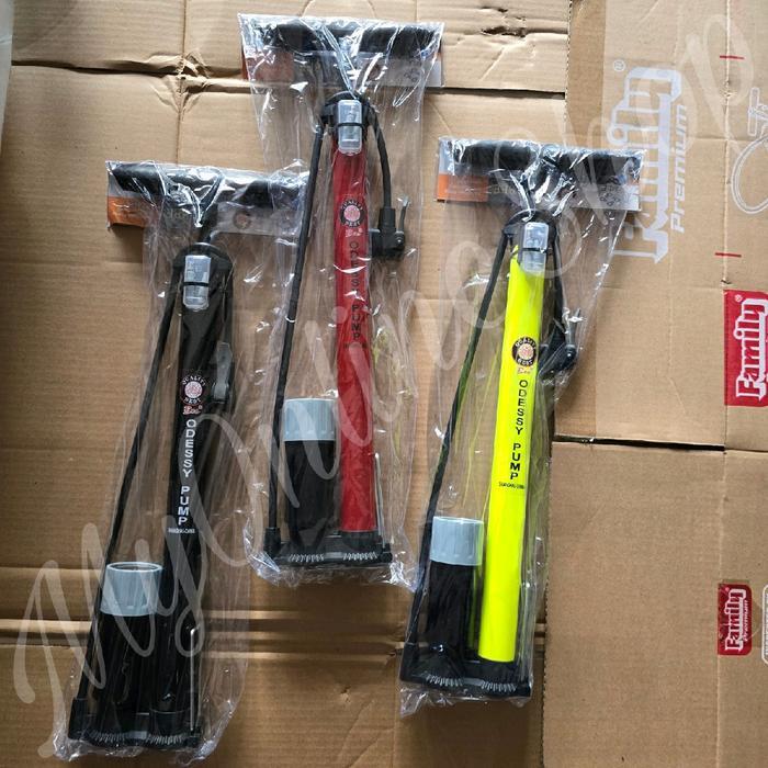 Pompa Jemboly Oddesy Pompa Angin Pompa Ban Sepeda dan Sepeda Motor Pompa Tabung Meteran Pompa Bola