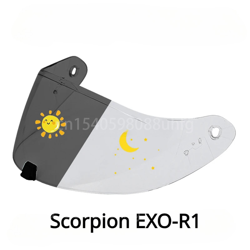 Photochromic Visor For Scorpion Vision Kdf-16-1 Exo-R1 Air Carbon Helmet Scorpion Exo-R520 Exo-1400