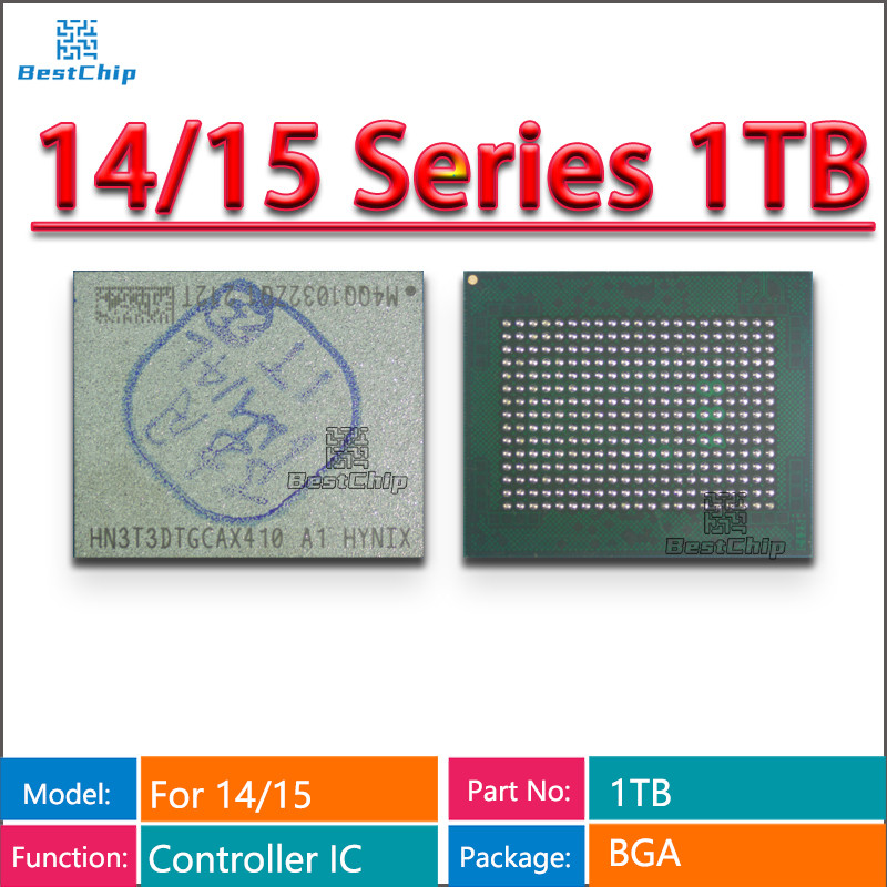 256GB 256G 512GB 512G 128GB 1TB HDD Storage Nand Flash IC Chipset For iPhone 14 15 Series Pro ProMax