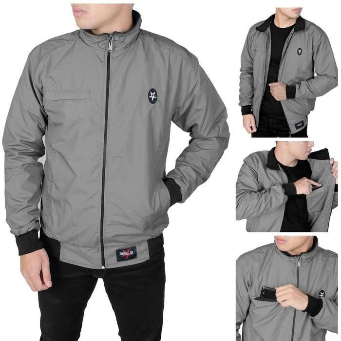 Best Seller Jaket Pria Casual Simple / Jaket Motor Pria / Jaket Bomber / Jaket Sgm Kain Keren
