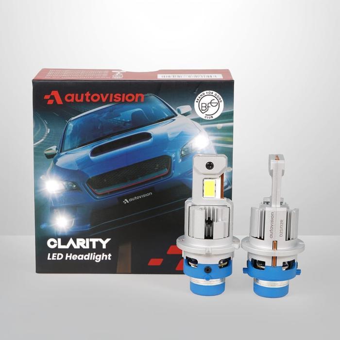 Bohlam Lampu LED Mobil Autovision Clarity D2S D2R 50 Watt Headlight Termurah