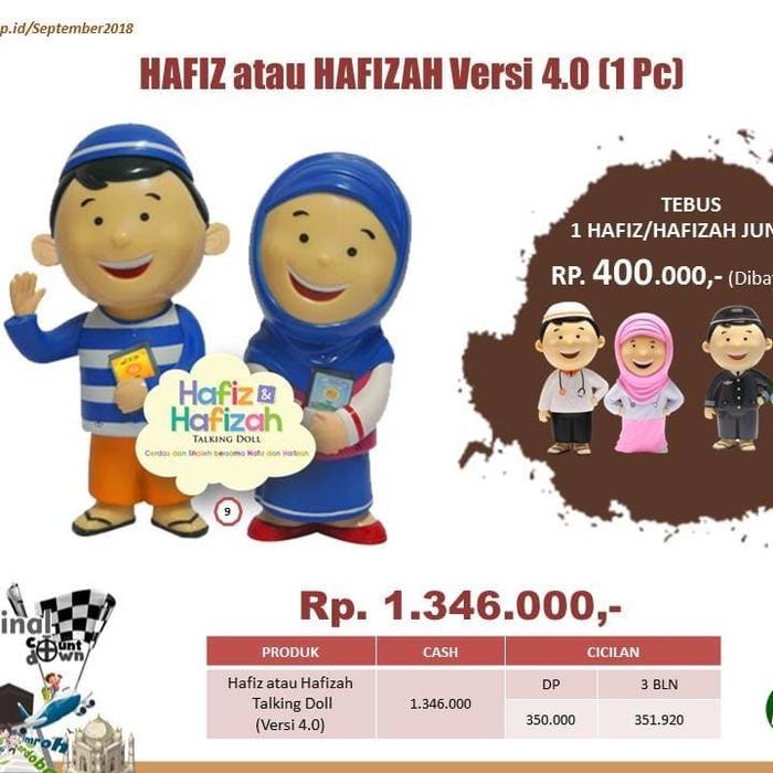 Paket Hafiz Doll New Version Dan Hafiz Junior