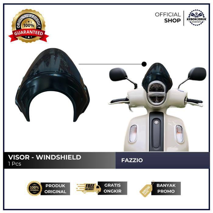 Ready Windshield Fazzio Cyan Visor Double Trouble Thailand Quality Style