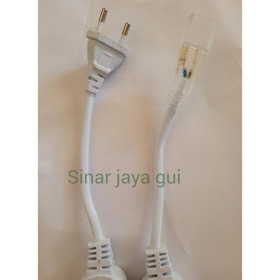 KABEL COLOKAN SOKET / SOCKET LAMPU LED NEON FLEX LED STRIP SELANG