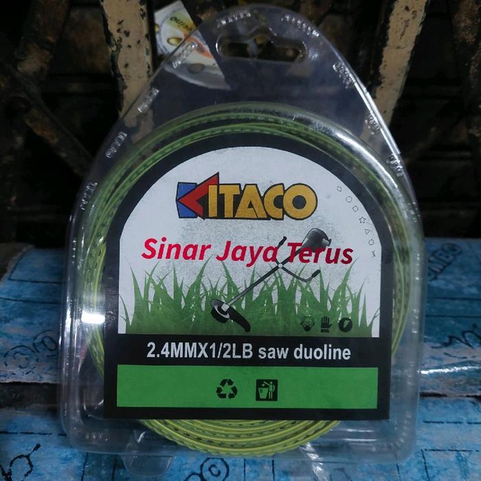 {Promo} Senar Potong Rumput Bergerigi _ Senar Potong Rumput Super Tajam