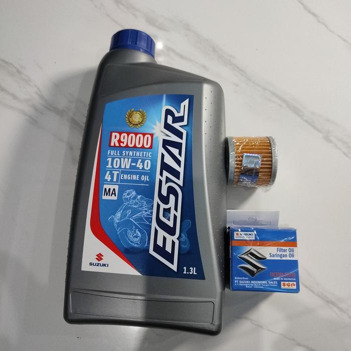 Suzuki Genuine Oli Ecstar 1,3 L R9000+ Oli Filter Redy Stok