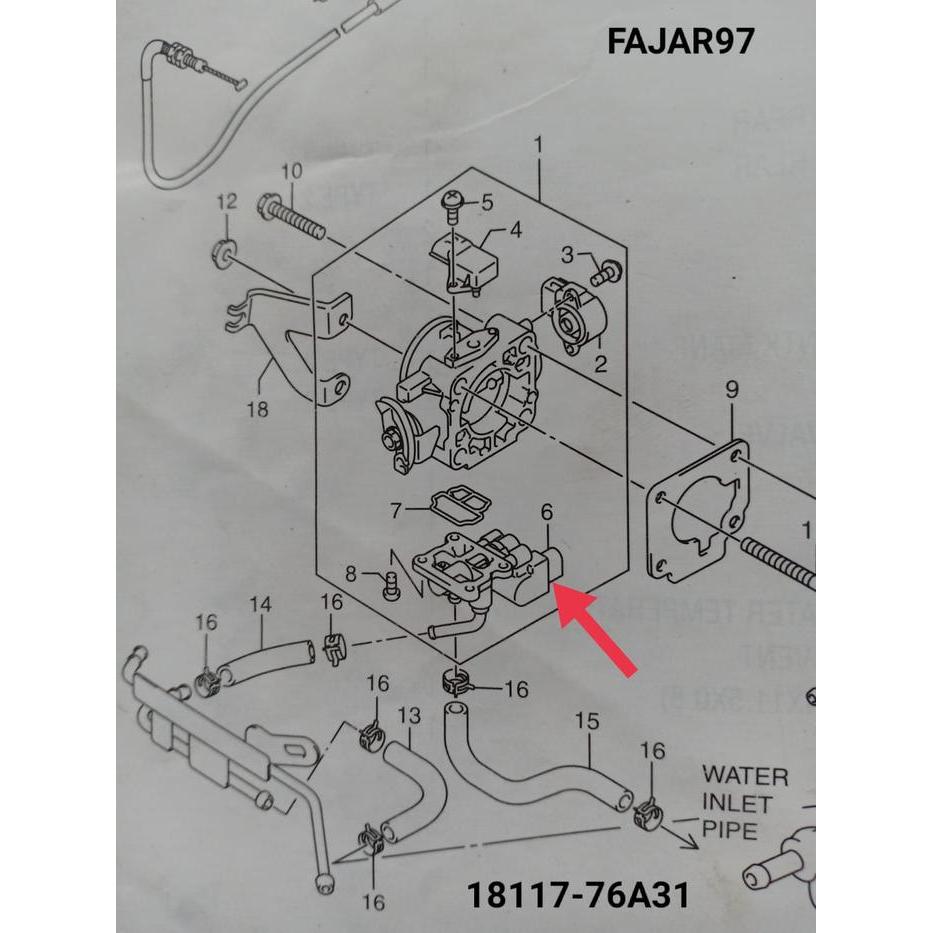 Sensor Valve Isc Suzuki Apv Original