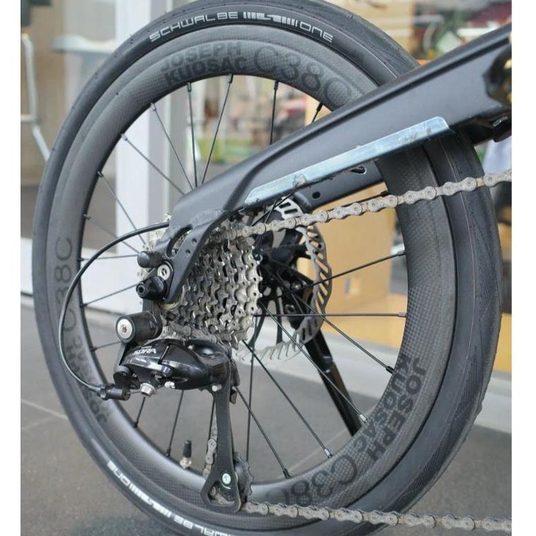 JOSEPH KUOSAC BIRDY CARBON DISC WHEELSET (355) - BLACK DECAL