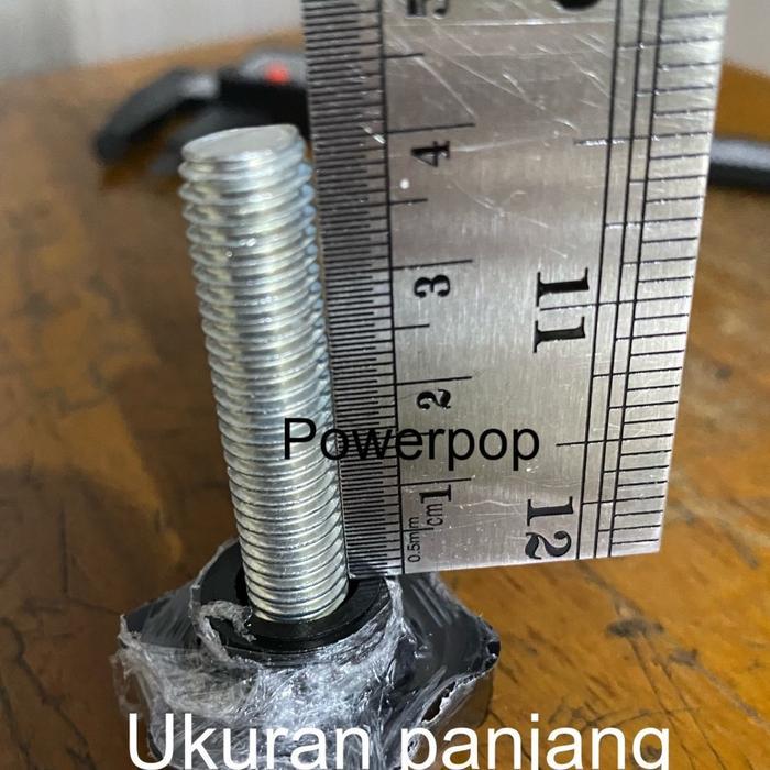 "New" Baut knop star m6 m8 m10 baut kuping pegangan